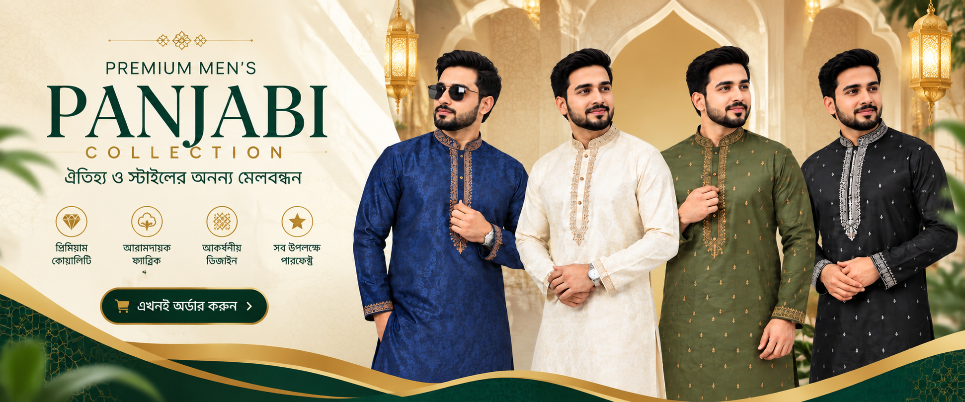 Premium Panjabi Collection Banner